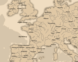 Maps: interactive map with a medieval vibe